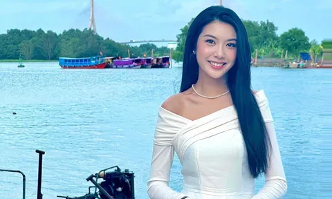 Vẻ đẹp chuẩn 'gái một con' của Á hậu Thúy Vân khiến fan xao xuyến