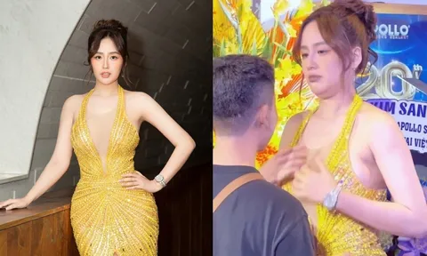Mai Phương Thúy hiếm hoi dự sự kiện, khoảnh khắc 'body phúc hậu' trở thành tâm điểm