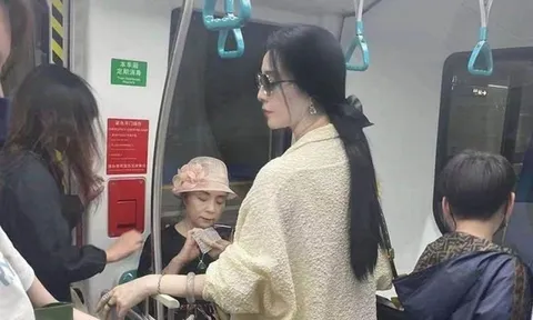 Phạm Băng Băng đẹp khí chất, chuẩn quý bà trong ảnh chụp lén trên xe buýt