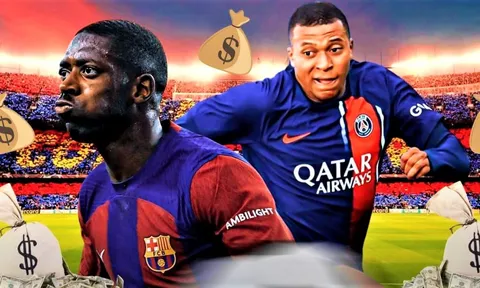 Xong vụ Dembele, PSG mua tiếp bom tấn 70 triệu Euro về thay Mbappe?