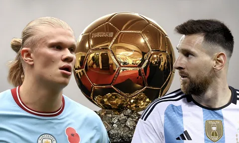 Danh sách đề cử Quả bóng vàng 2023: Haaland so tài Lionel Messi