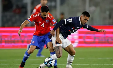 Cân tài cân sức, Chile chia điểm trước Paraguay tại vòng loại World Cup