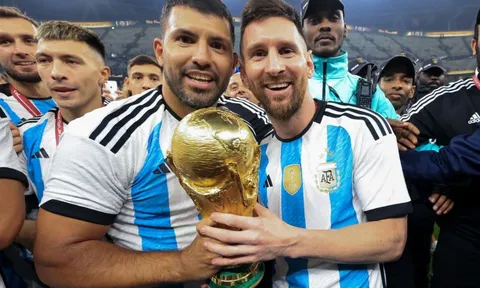 Aguero xác nhận điểm đến tiếp theo của Messi sau khi rời Inter Miami