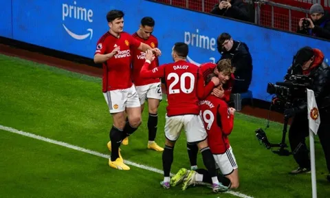 McTominay ghi bàn nhiều hơn 4 tiền đạo MU cộng lại