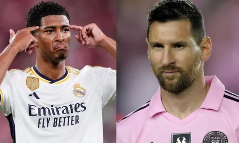 Jude Bellingham chế nhạo Messi 'đi bộ vuốt râu'?