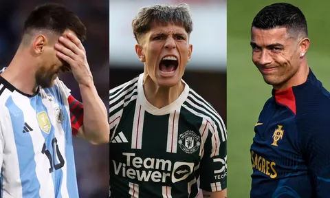 Garnacho ra quyết định Ronaldo với Messi ai mới là GOAT của bóng đá