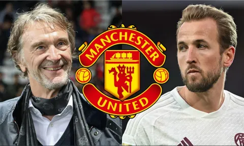 Jim Ratcliffe muốn MU ký hợp đồng với 'tiền đạo đẳng cấp ngang Harry Kane'
