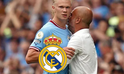 Pep Guardiola chính thức lên tiếng về vụ Real Madrid chiêu mộ Haaland