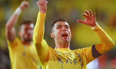 Phản ứng của Ronaldo sau khi đưa Al Nassr vào tứ kết Cúp C1 châu Á