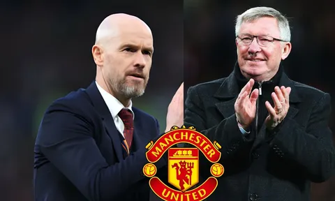 Ten Hag vượt qua Sir Alex Ferguson tại MU