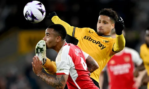 Bắn hạ Bầy sói, Arsenal đòi lại ngôi đầu Ngoại hạng Anh 2023/24
