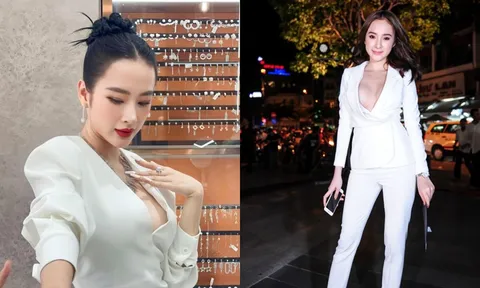 Angela Phương Trinh lọt ống kính 'team qua đường': Phát ngượng vì chiếc áo phản chủ