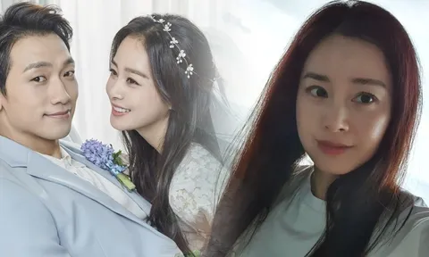 Kim Tae Hee zoom cận mặt khoe nhan sắc cực phẩm ở tuổi U50