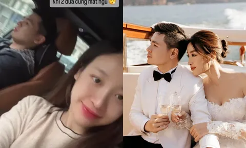 Xuất hiện bên chồng, Hoa hậu Đỗ Mỹ Linh lộ rõ dấu hiệu đặc biệt giữa nghi vấn mang thai