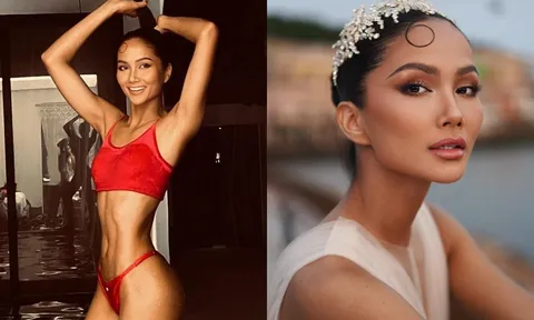 Vượt mặt Ngọc Trinh, H'Hen Niê khoe vòng eo mỏng như giấy A4