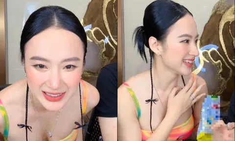 Livestream, Angela Phương Trinh khoe body nuột nà, góc quay khiến CDM khó rời mắt
