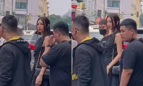 Hoa hậu Thùy Tiên lại bị chụp lén, nhan sắc thật qua camera thường khiến ai nấy khó rời mắt