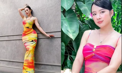 Angela Phương Trinh khoe dáng đồng hồ cát vạn người mê với đầm ôm bó sát