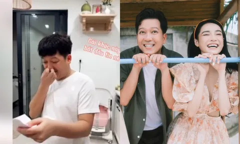 Trường Giang hạnh phúc vỡ òa khi Nhã Phương thông báo mang thai lần 2