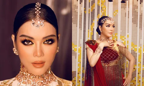Lý Nhã Kỳ hóa gái Ấn Độ, nhan sắc khiến dân tình xuýt xoa