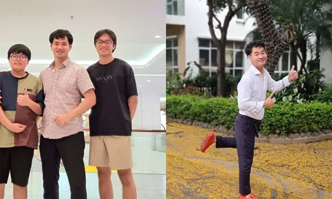Lâu mới xuất hiện, cậu cả nhà Xuân Bắc ngày càng ra dáng thanh niên, lớn phổng phao