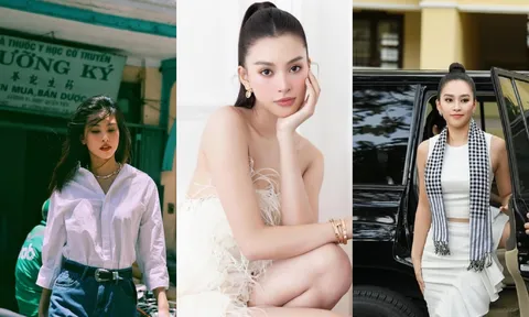 Hoa hậu Tiểu Vy khoe nhan sắc vạn người mê, thừa nhận mình 'ba phải'