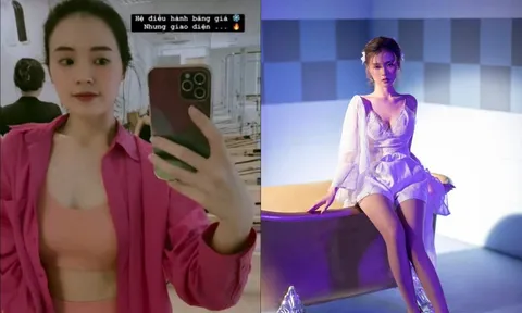 Midu khoe cơ bụng, nhan sắc tuổi U40 khiến ai nấy ngỡ ngàng
