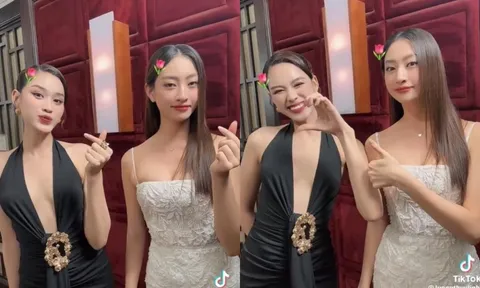 Đỗ Thị Hà, Lương Thùy Linh chung khung hình: Camera thường ai đẹp hơn ai?
