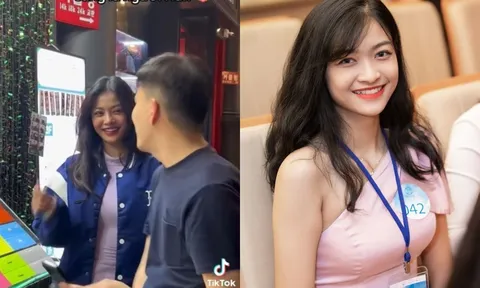 Á hậu Kiều Loan qua ảnh chụp lén bằng camera thường: Nhan sắc đáng kinh ngạc hậu trùng tu