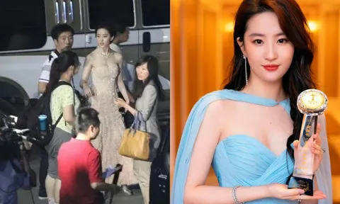 Nhan sắc thật của Lưu Diệc Phi qua ảnh chụp lén gây ngỡ ngàng