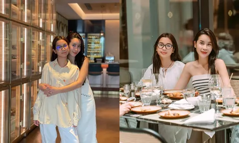 Lưu Hương Giang dành thời gian bên hai ái nữ hậu ồn ào của Hồ Hoài Anh, con gái cả chiếm spotlight