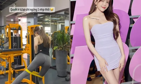 Thiều Bảo Trâm khoe body 'khét lẹt' trong phòng tập, 1 chi tiết khiến ai nấy khó rời mắt