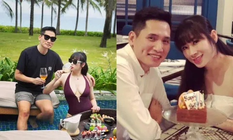 Vợ BTV Quốc Khánh khoe dáng chuẩn không cần chỉnh, mẹ ba con vẫn như đôi mươi