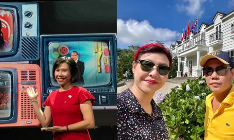 'Người phụ nữ quyền lực' của VTV3 hiếm hoi công khai chân dung chồng kín tiếng
