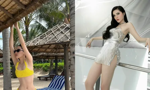 Kỳ Duyên khoe dáng đồng hồ cát, xứng danh nàng hậu có hình thể đẹp nhất