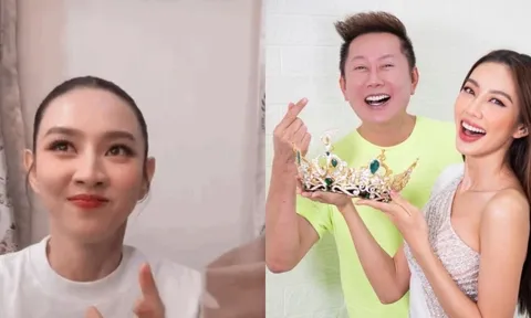 Thùy Tiên livestream nhận lỗi vì gỡ danh hiệu, thừa nhận phải trả giá vì ồn ào với ông Nawat