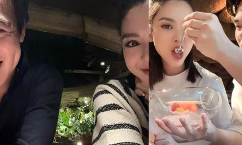 Mặc ồn ào, thiếu gia Trà Vinh - Tiến Phát tung ảnh hẹn hò say đắm bên Quỳnh Lương