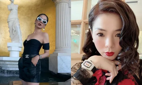 Lệ Quyên dát hàng hiệu lên người, phô diễn vóc dáng thon nuột