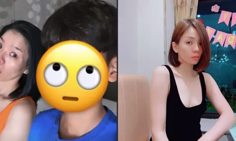 Lệ Quyên bị con trai phơi bày nhan sắc thật qua camera thường