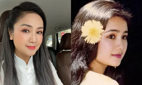 'Mỹ nhân lá ngọc cành vàng' Thu Hà thời trẻ đẹp trong veo, nhan sắc tuổi 54 đáng ngưỡng mộ