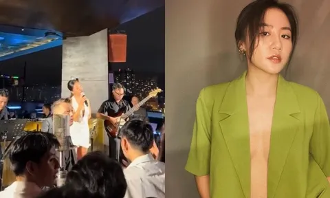 Văn Mai Hương gặp sự cố trong đêm diễn và cách xử lý tinh tế