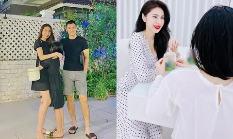 Lâu không lộ diện, Thủy Tiên khoe con gái lớn phổng phao như thiếu nữ