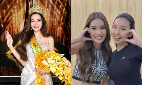 Thùy Tiên bình luận gây chú ý dưới bài đăng về Hoa hậu Lê Hoàng Phương
