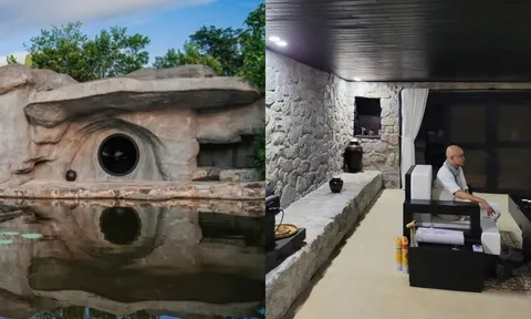 Hơn 10 năm sống ẩn dật, bí ẩn về cuộc sống bên trong hang đá của ông Đặng Lê Nguyên Vũ được hé mở