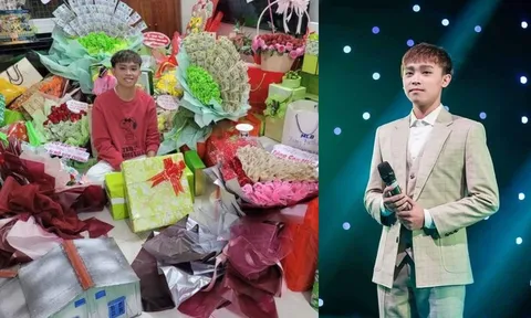 Thời tới cản không kịp, Hồ Văn Cường liên tiếp được fan tặng tiền và vàng