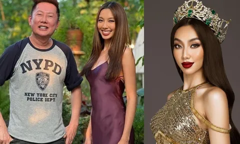 Hoa hậu Thùy Tiên bày tỏ sự biết ơn đến chủ tịch Miss Grand International