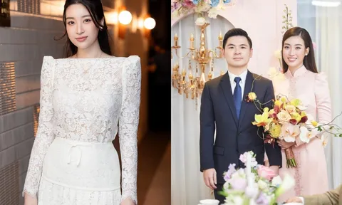 Màn tương tác gây sốt MXH của Đỗ Mỹ Linh và chồng chủ tịch