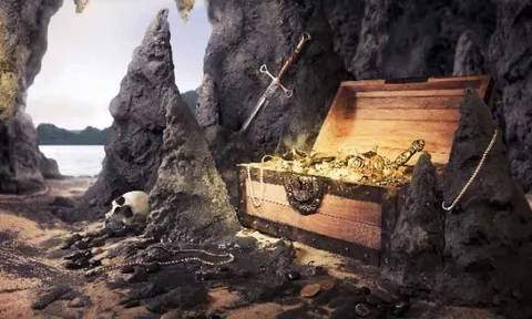 Tìm thấy kho báu trong huyền thoại, số lượng và sự giàu có không thể đo lường được