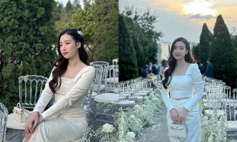 Xuýt xoa trước nhan sắc ngọt ngào của Đỗ Mỹ Linh, khí chất dâu hào môn ngời ngời
