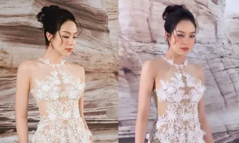 Hoa hậu Thanh Thủy sau trùng tu nhan sắc: Gây mê với sắc vóc như tượng tạc